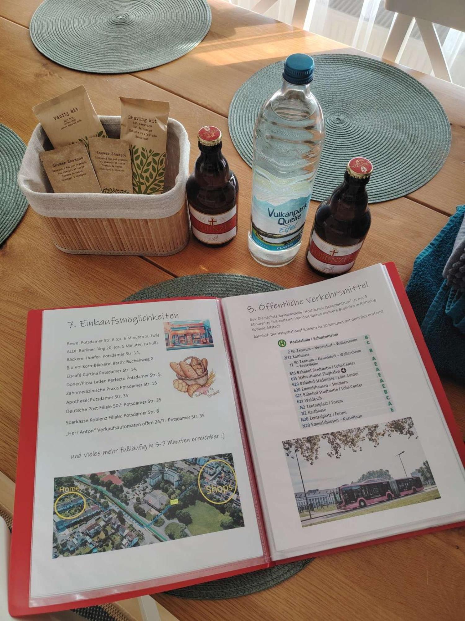 Koblenzliebe Rhein Ferienwohnung 3-Zimmer Garten Parking Coblenza Esterno foto